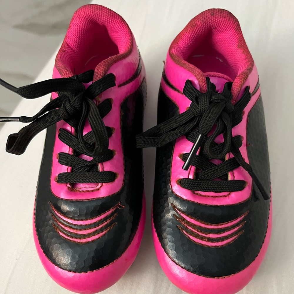 Girls Vizari Pink Soccer Shoes